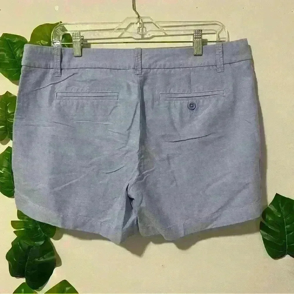 J. CREW chino shorts 12 blue - Picture 2 of 2